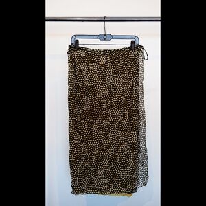 Jean Paul Gaultier Polka Dot Reversible Wrap Skirt